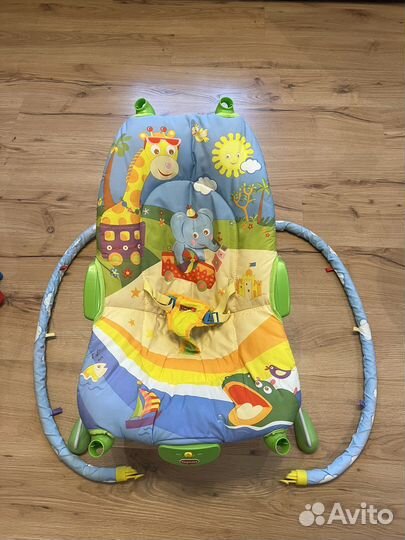 Шезлонг tiny love с вибро