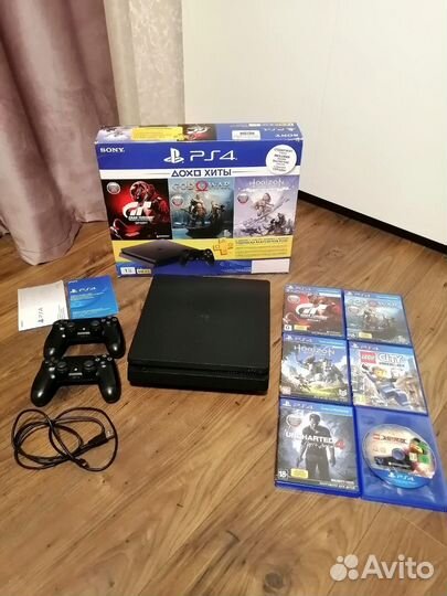 Игровая приставка ps4 slim 1tb