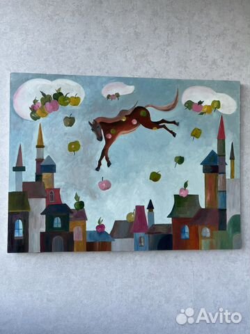 Картина маслом на холсте