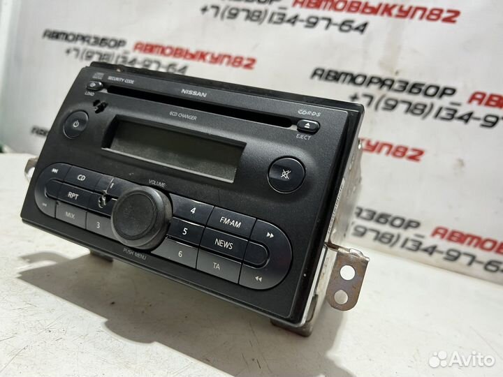 Магнитола штатная Nissan Note E11