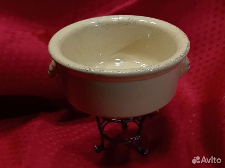 Старинная икорница Кенигсберг. Пруссия, 18 век