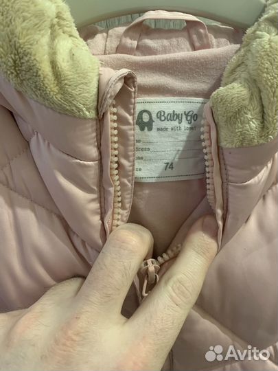 Комбинезон демисезонный 74