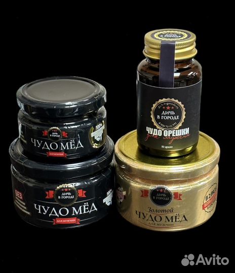 Чудо мед c травами мужской