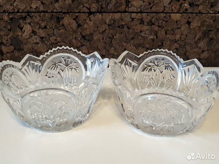 Хрустальная конфетница