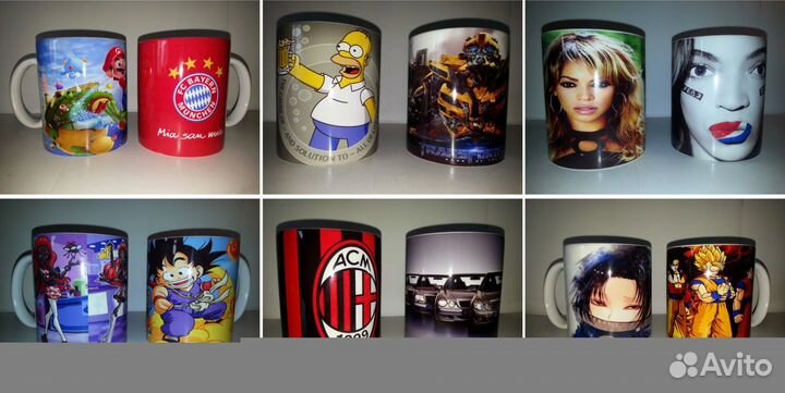 Фото печать на кружках