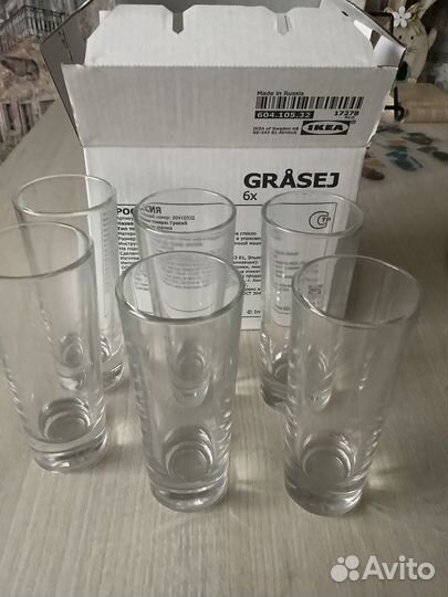 Новый набор стопок IKEA Гросей