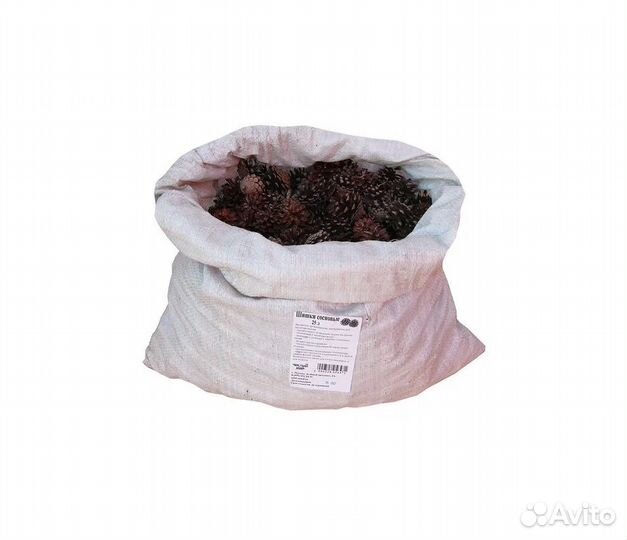 Шишки сосновые 25 л