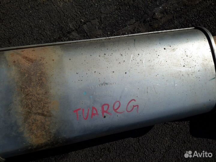 Глушитель Volkswagen Touareg 2