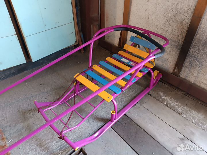 Детские зимние санки