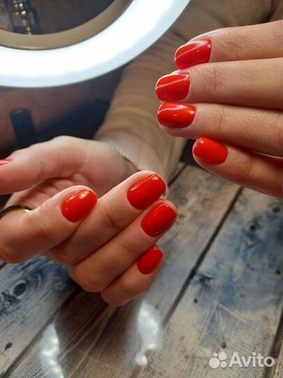 Маникюр с покрытием