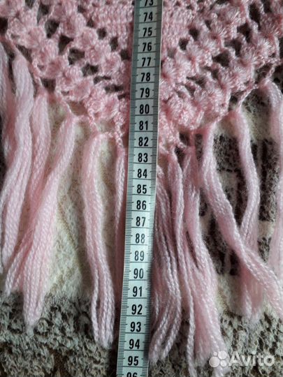 Шаль вязаная крючком