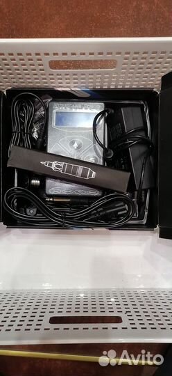 Набор для мастера татуажа :блок+ручка, с проводами