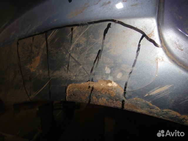 Крыло заднее Fusion R с дефектом б\у (арт. 1207262)