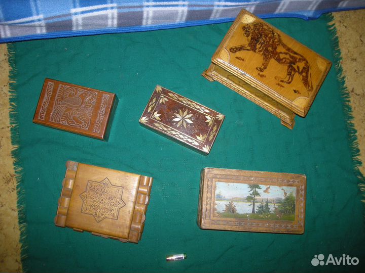 Шкатулка СССР деревянная фанерные самовывоз