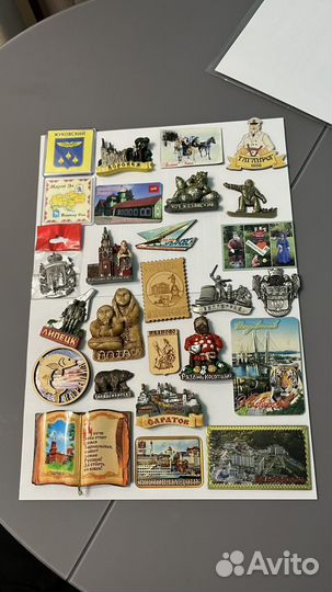 Магниты на холодильник из путешествий