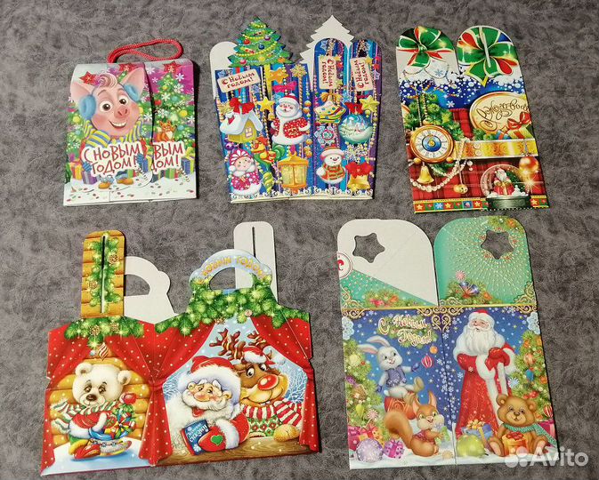 Коробки новогодние