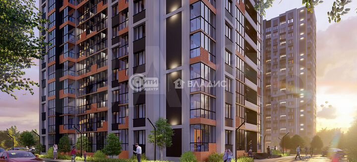 2-к. квартира, 51,1 м², 19/19 эт.