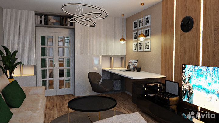 Дизайн интерьера квартиры, дома, офиса