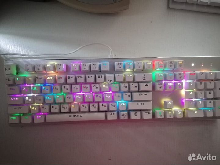 Игровая механическая клавиатура zet gaming blade 2