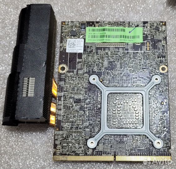 Исправная HD6970M 2 Gb Alienware M18X