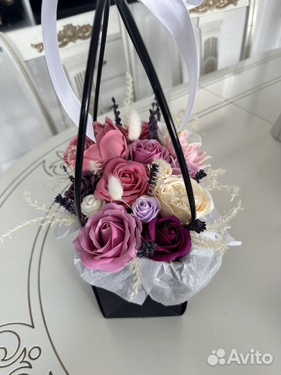 Мыльные цветы