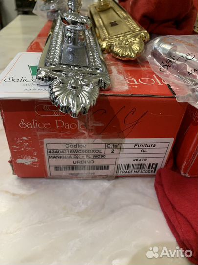 Дверные ручки Salice Paolo Италия