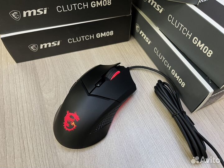 Игровые мыши MSI Clutch GM08 (новые)