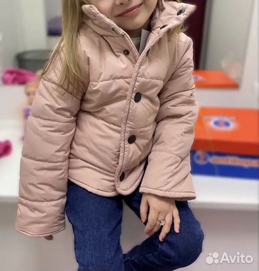 Куртка для девочки весна осень 98