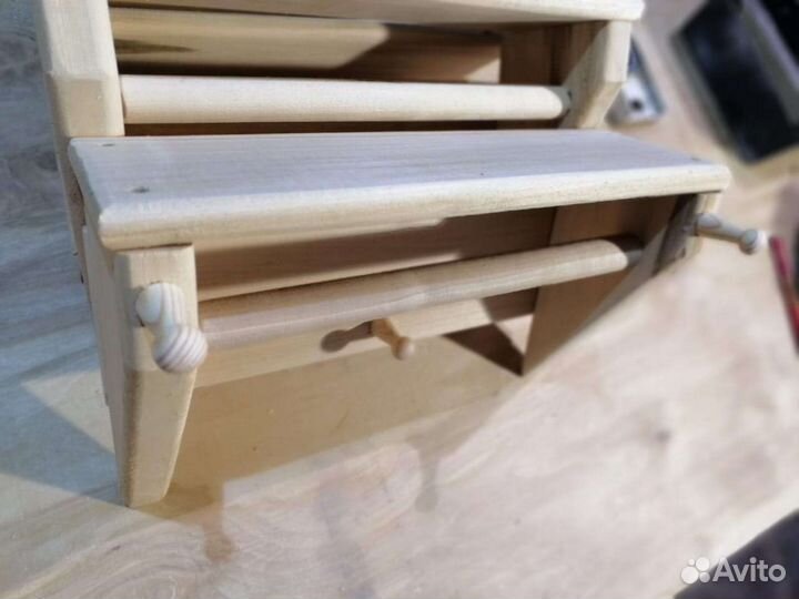 Полка для бани из липы