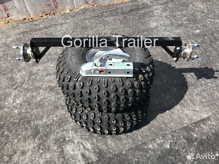 Ось для прицепа ATV квадроцикла