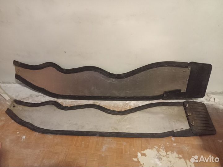 Подкрылки передних крыльев заз 968М алюминиевые