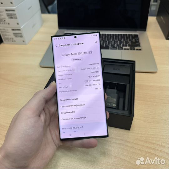 Samsung Galaxy Note 20 Ultra 5G (Snapdragon), 12/128 ГБ