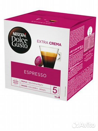 Капсулы dolce gusto espresso