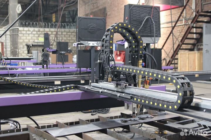 Станок плазменной резки 2х6. Портальный