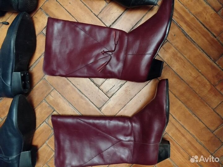 Женские сапоги новые 38/39 размер