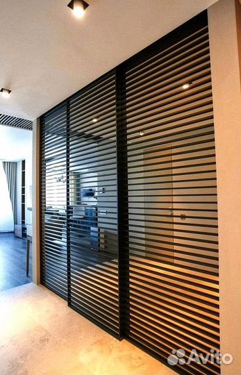 Межкомнатные перегородки из реек