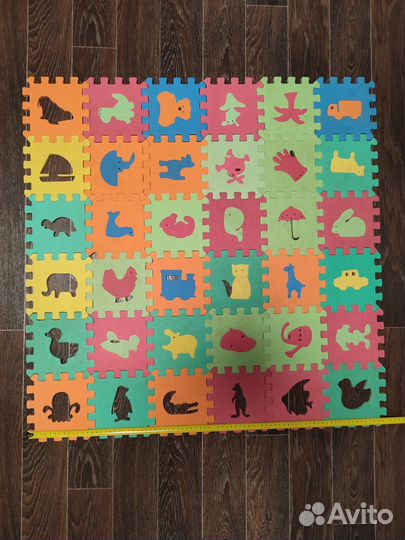 Коврик пазл