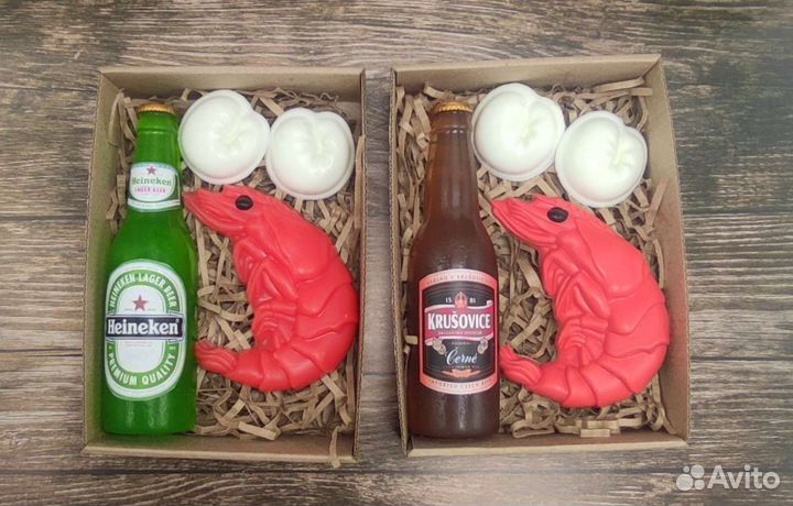 Мужские наборы из мыла ручной работы