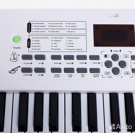 Детский синтезатор с микрофоном новый