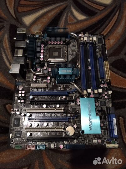 Топ плата 775 asus P5E64 WS Evolution (до 16 Гб)
