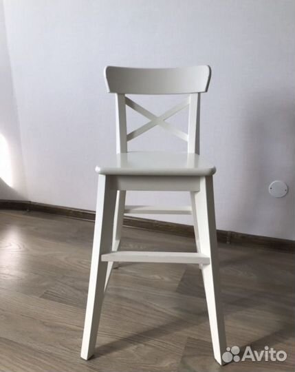 Детский стул IKEA ингольф высокий как барный