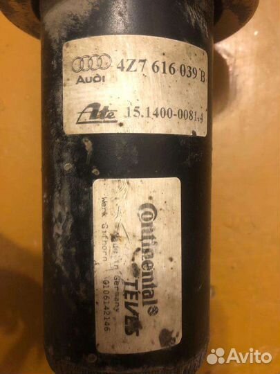 Пневмо стойки audi А6 allroad quattro задние