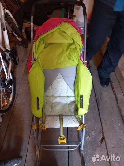 Коляска санки