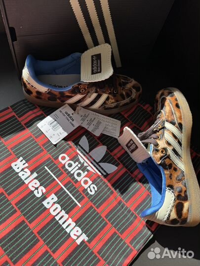 Adidas Samba Wales Bonner Leopard