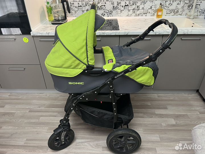 Детская коляска 2 в 1 бу