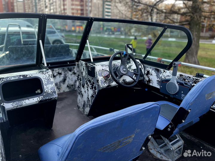 Катер Berkut s-twin consol и Honda 50