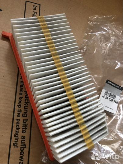 Renault оригинальный воздушный фильтр