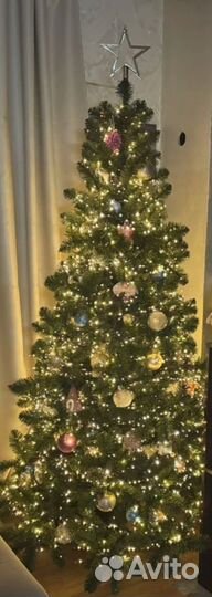 Гирлянда роса 100м