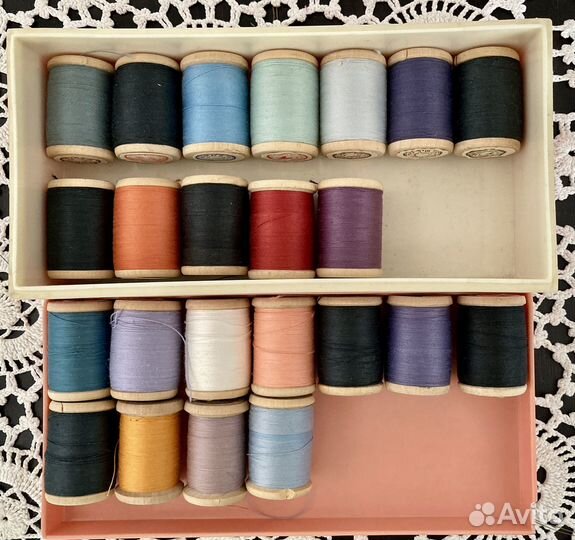 Нитки х/б швейные СССР