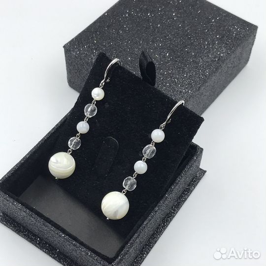 Серебряные серьги